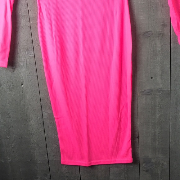 NEON PINK SUMMER DRESS - Picture 8 of 8
